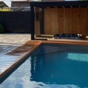 Zwembad met Touch Prestige 3D folie